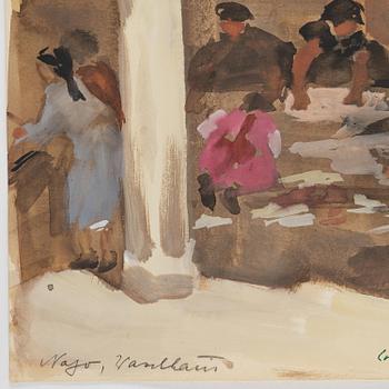 Lotte Laserstein, Motiv från Nago, Italien.