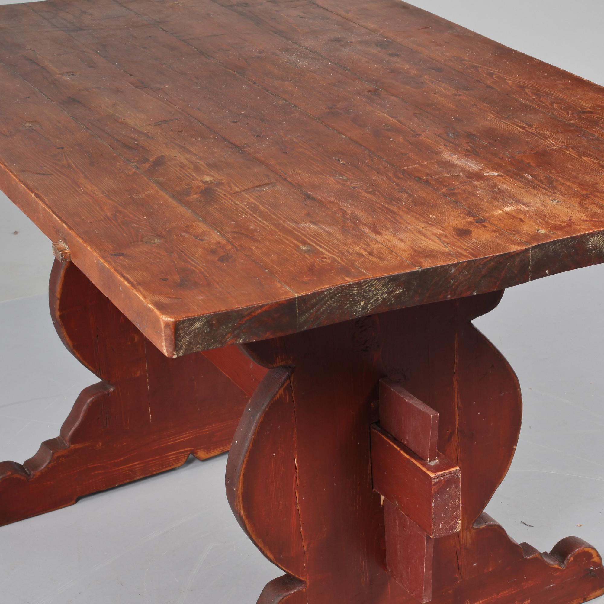 BOCKBORD, 1900-talets andra hälft.