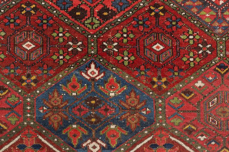 A Carpet, antique Chahar Mahal, circa 210 x 149 cm.