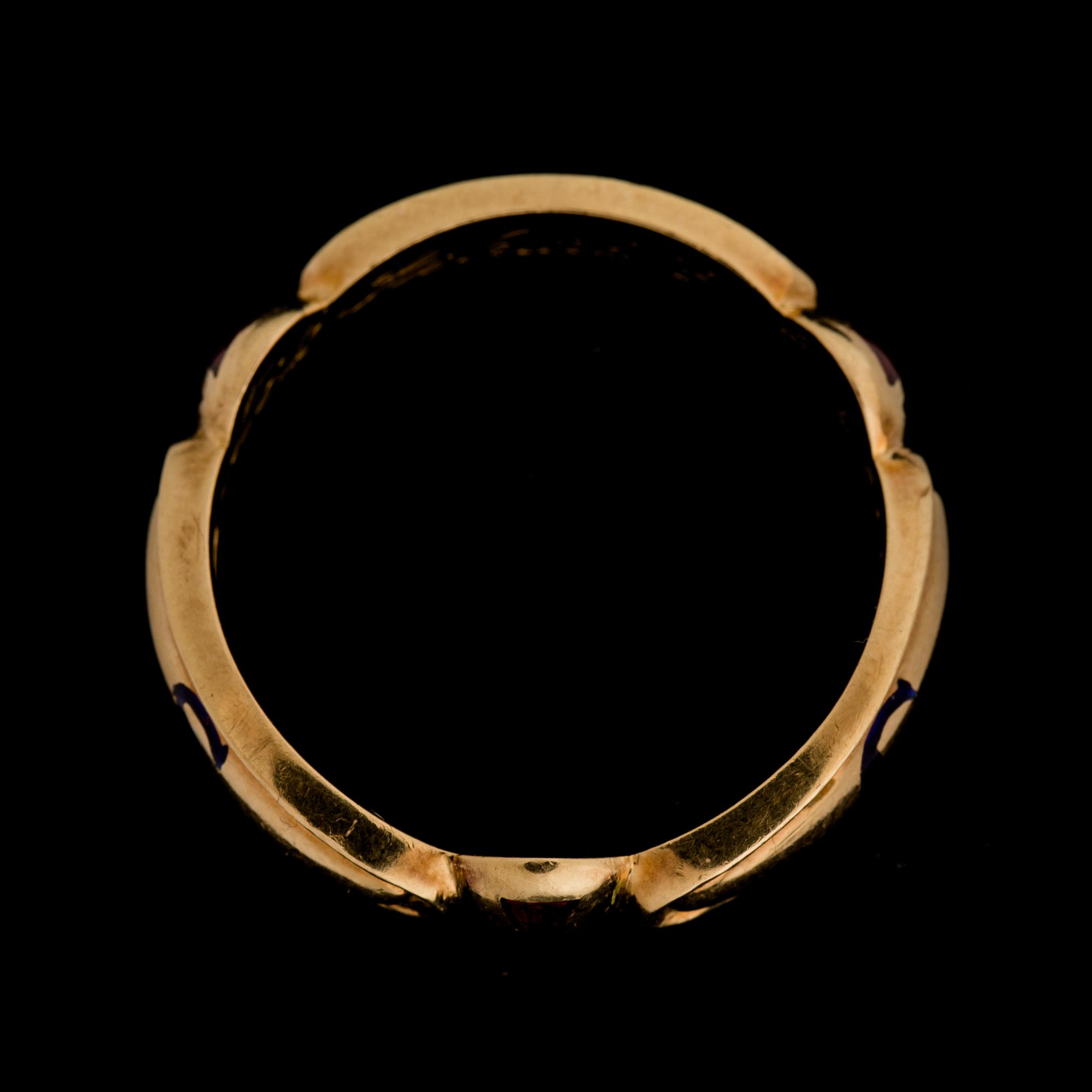 RING, 18K guld, Guastav Dahlgren, Malmö 1970. Vikt ca 9,5 gram.