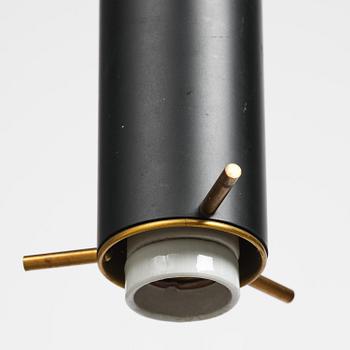 Alvar Aalto, taklampor, fyra stycken, "Hand Grenade" modell "A110", Arnold Wiigs Fabrikker, Norge, 1960-tal.