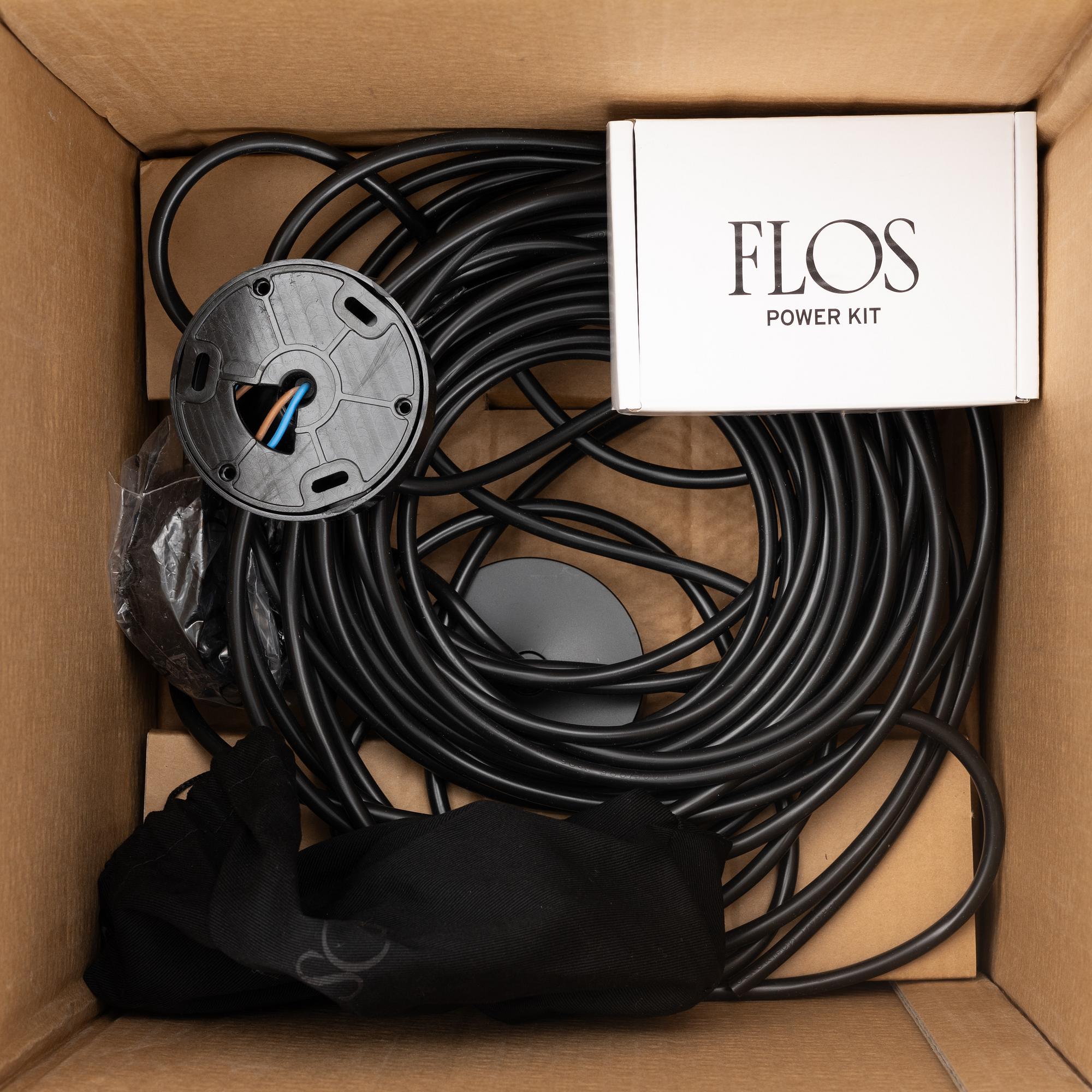 Erwan & Ronan Bouroullec, three 'Aim Small' ceiling lamps, Flos, Italy.