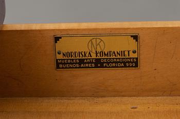 SKRIVBORD/TOILETTBORD, märkt NK, Buenos Aires, 1900-talets första hälft.