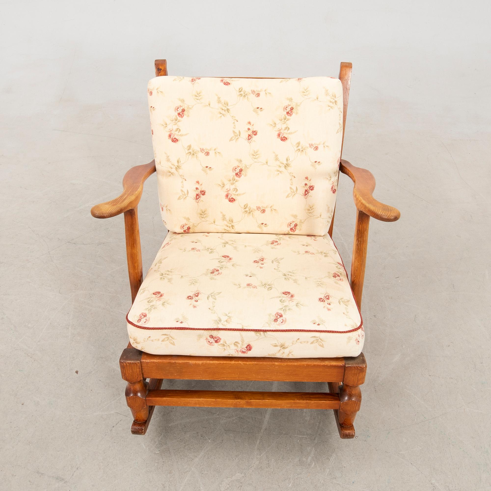 Gösta Göperts, rocking chair "Åre", second half of the 20th century.