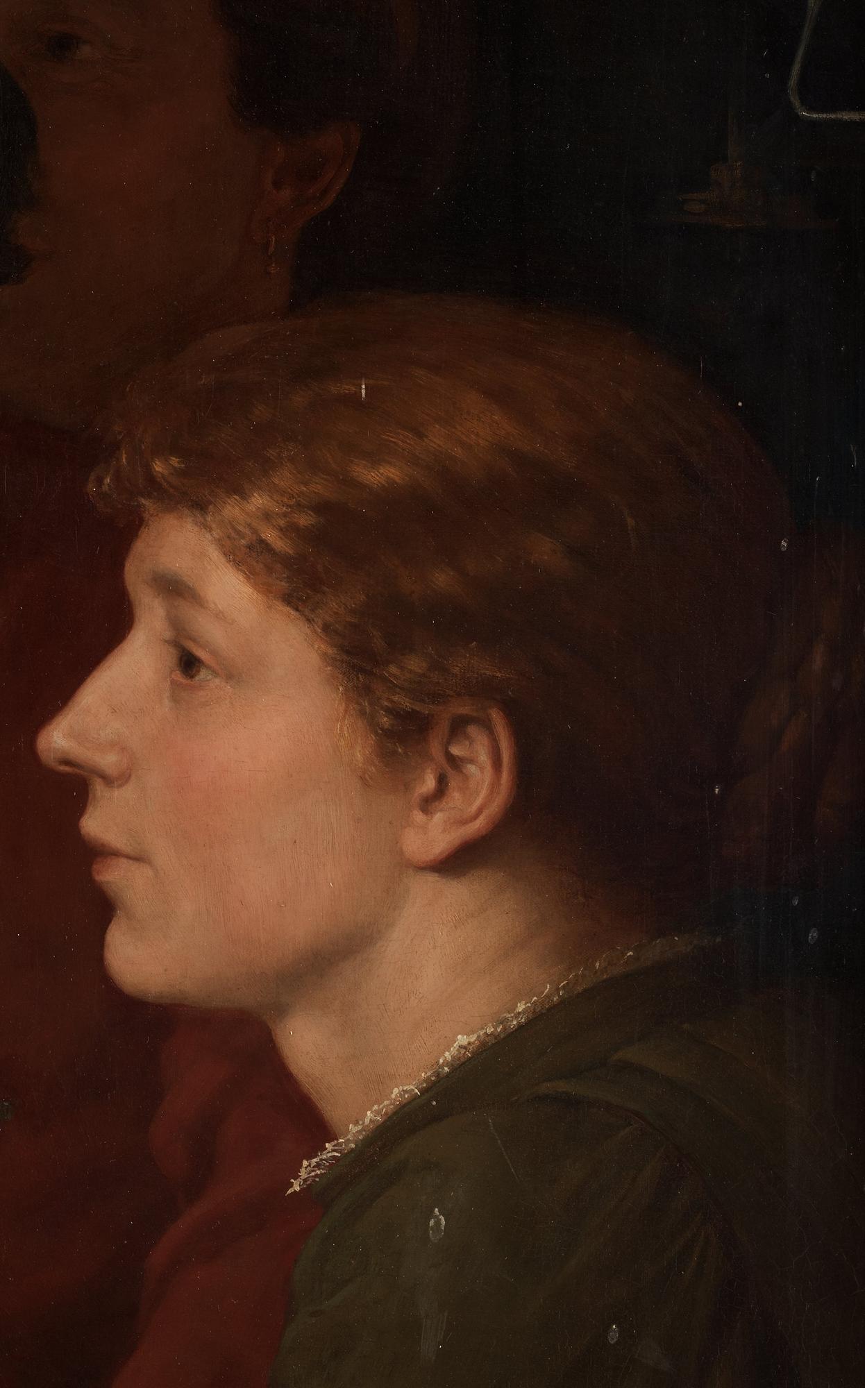 Henry Scott Tuke, At the metal merchant.