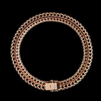 ARMKED, 14K guld. Vikt ca 18,9 g.