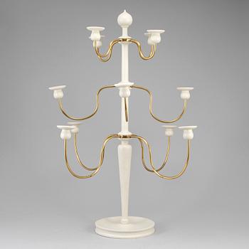 JOSEF FRANK, a model B 2586 wood candelabrum from Svenskt Tenn.