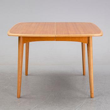 A teak dining table and four chairs, Svegards Markaryd, 1960s.