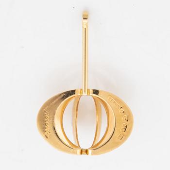 Theresia Hvorslev, 18K gold pendant.