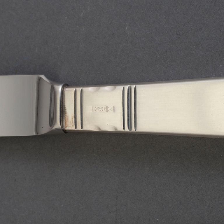 JACOB ÄNGMAN, 26 pieces of silver cutlery from GAB, Eskilstuna, 1950's.