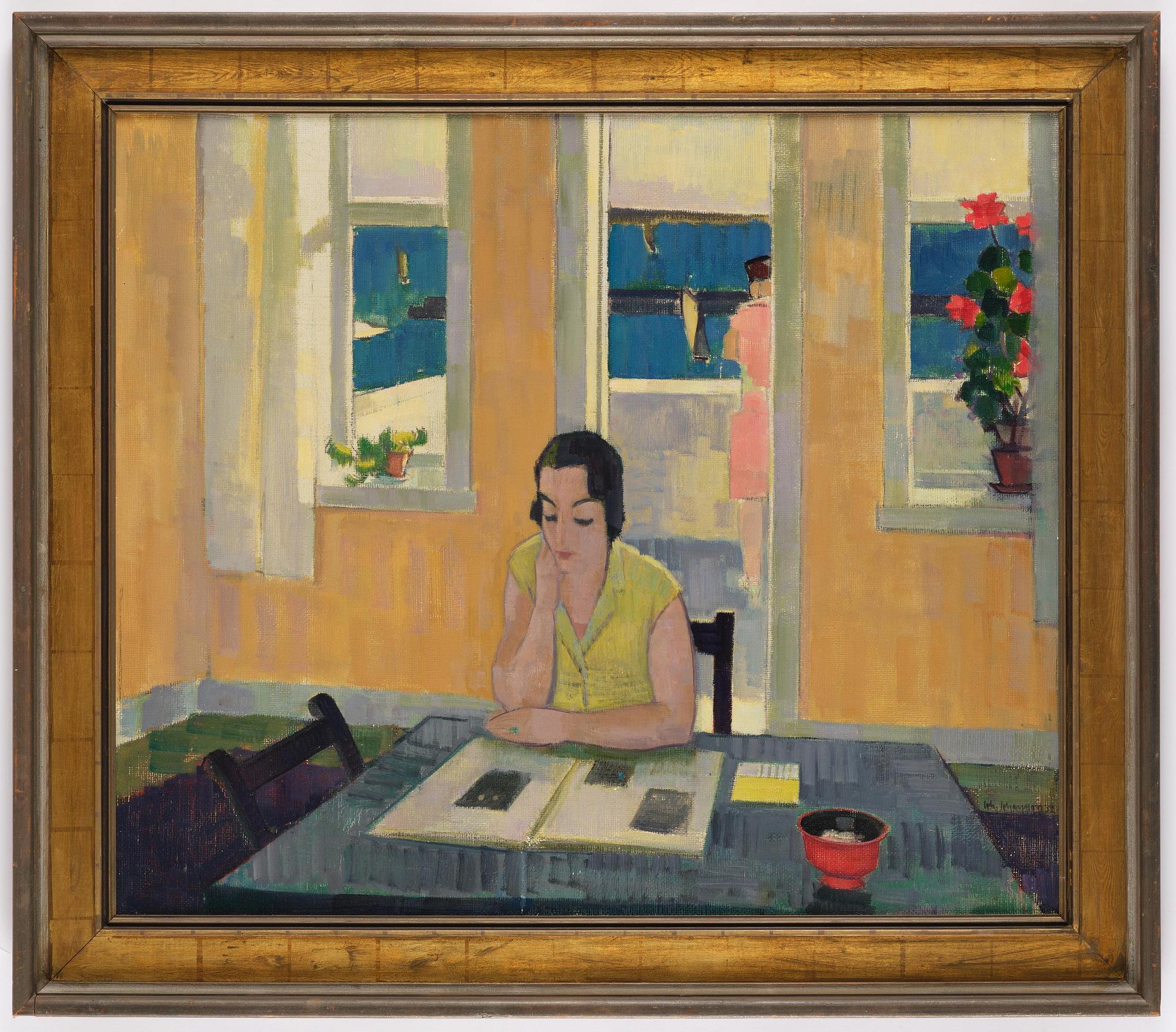 Johan Johansson, Reading woman.