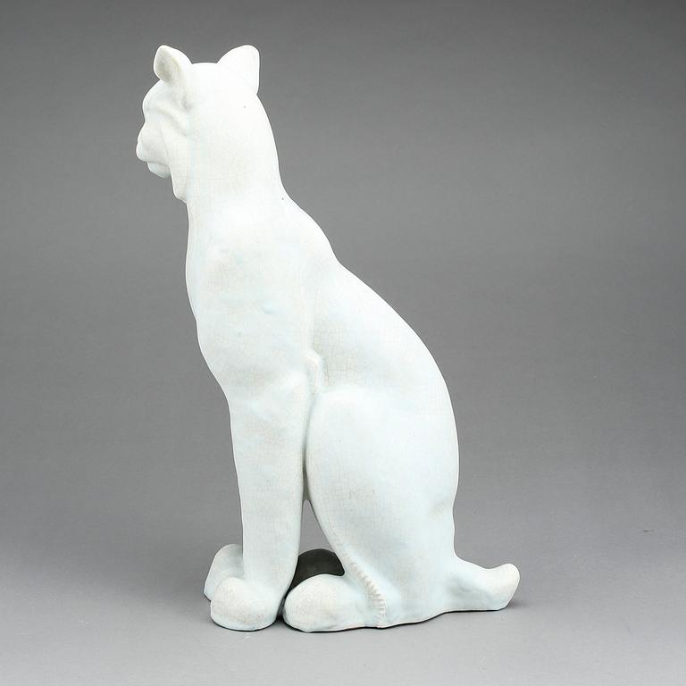 FIGURIN, keramik, Josef Manuel, Finland, daterad 1955.