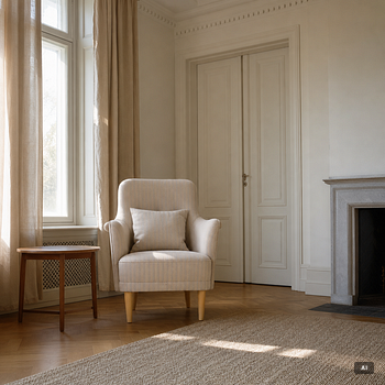 Carl Malmsten, armchairs, a pair, "Samsas".