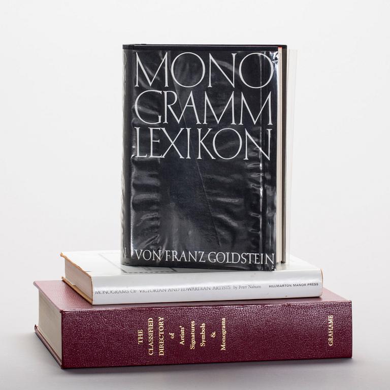 BOK, 3 st. Monogramlexikon.