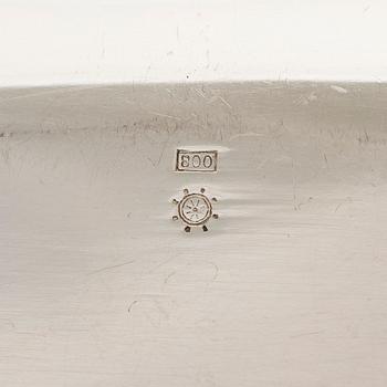 Tarjoilukulho, hopeaa, 1900-luku.