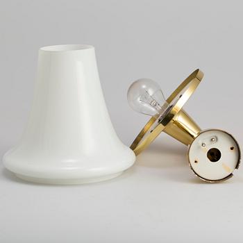 HANS AGNE JAKOBSSON, lampett, mässing, 1970-tal.