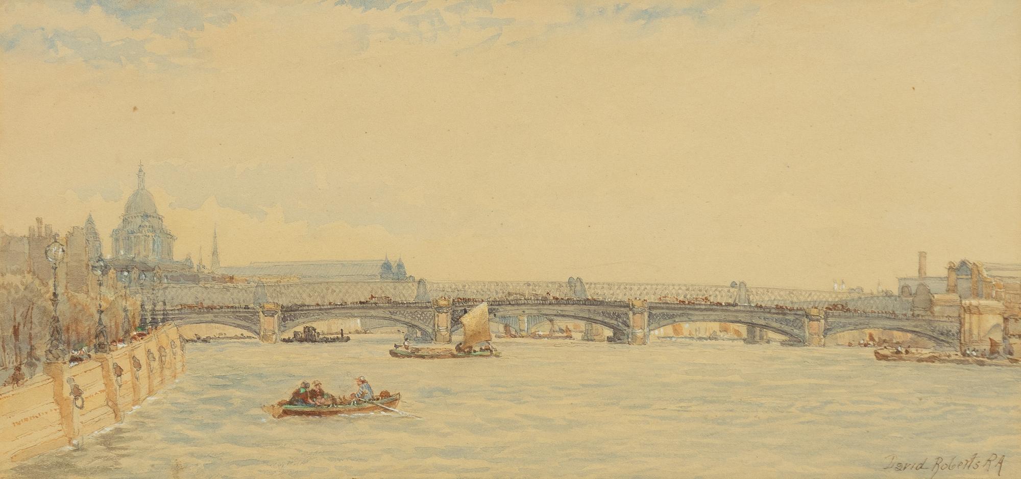 David Roberts, "Blackfriars Bridge".