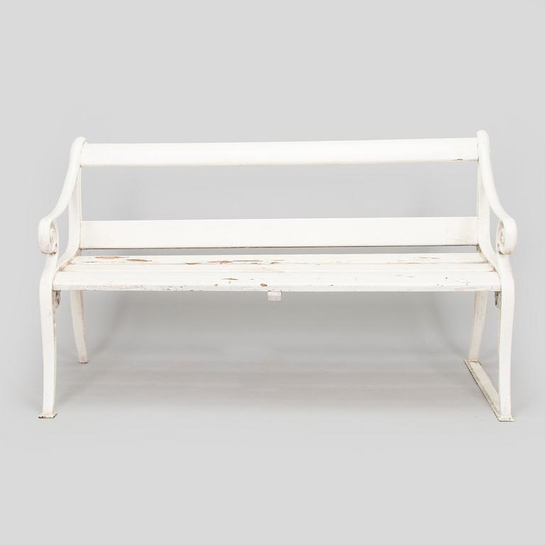 Trädgårdssoffa, 1900-talets första hälft.