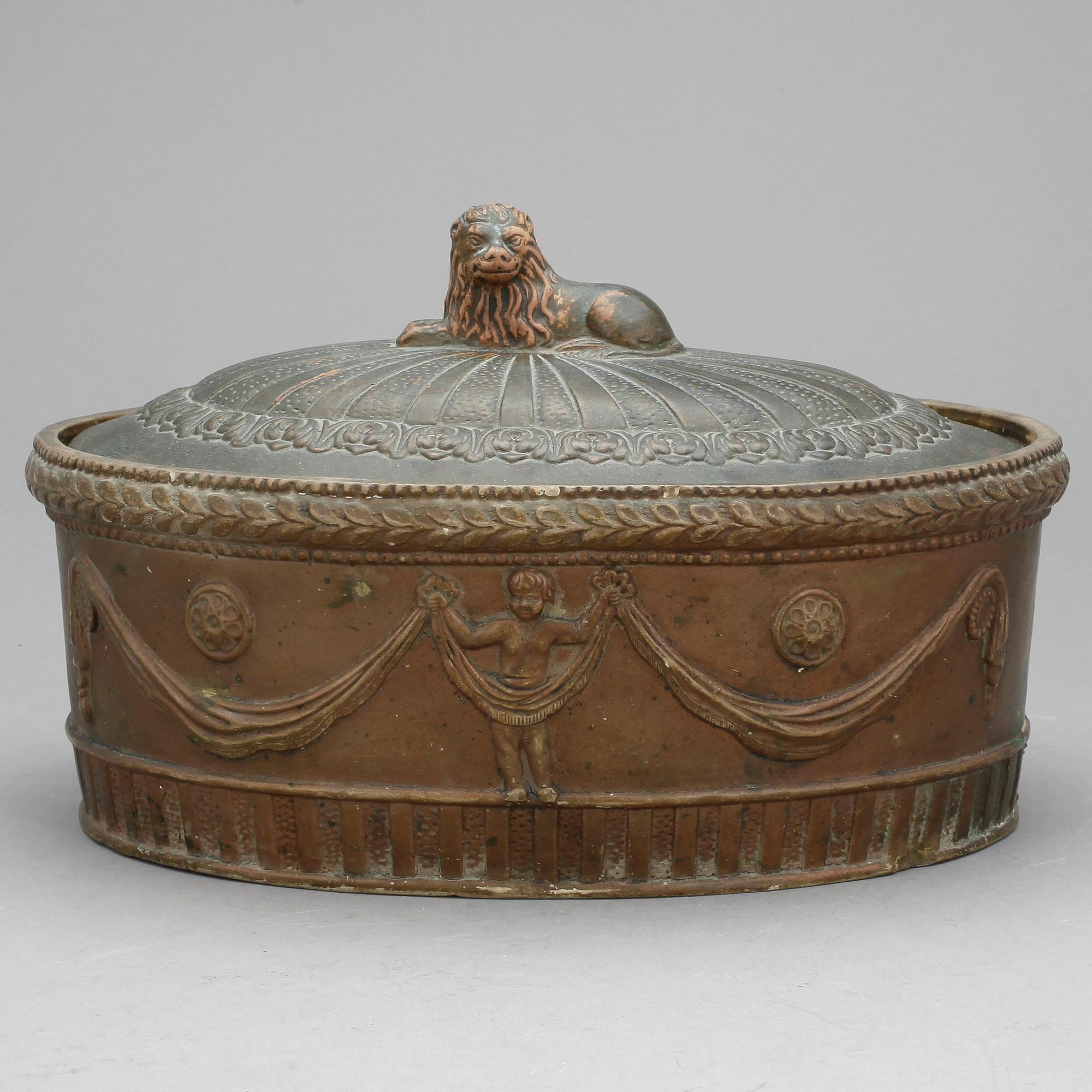 PASTEJTERRIN, keramik, gustaviansk, Sverige, 1700-talets slut.