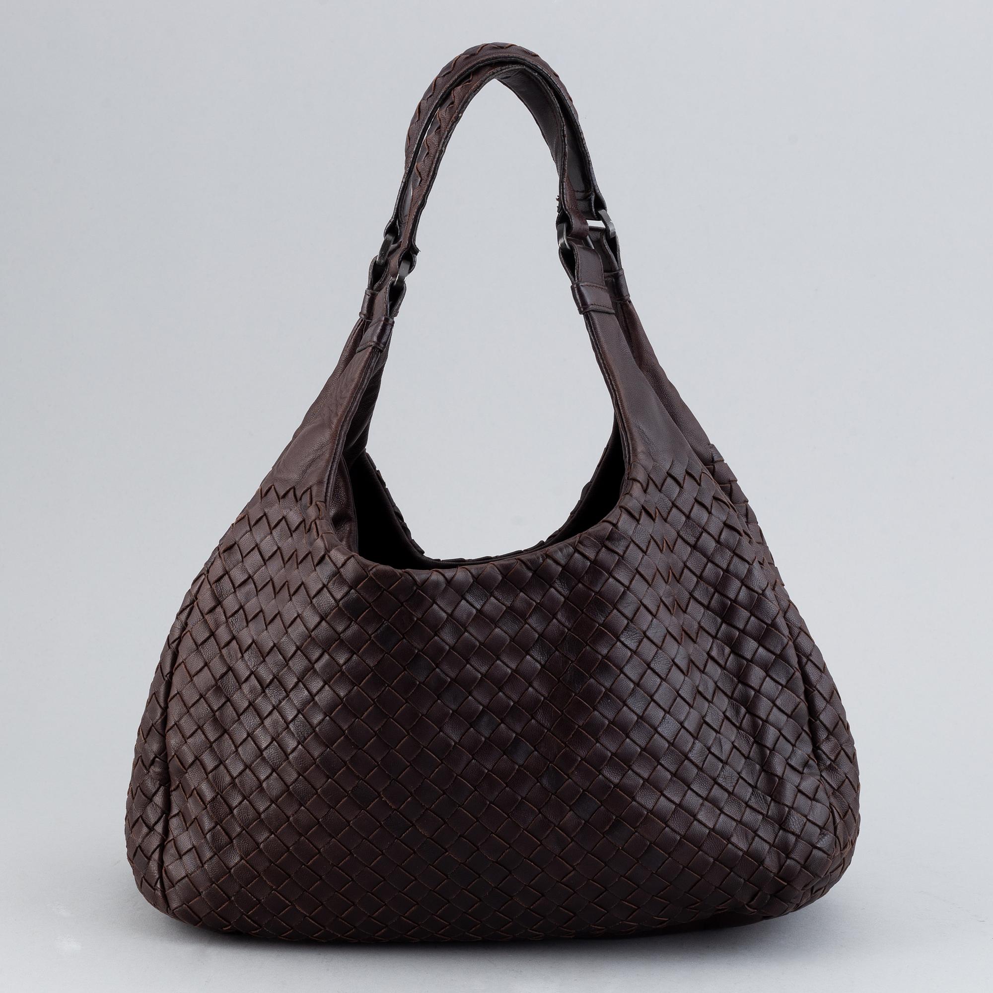 Bottega Veneta, a leather bag.