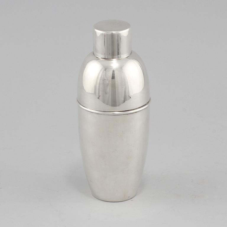 SHAKER, vitmetall, omkring 1900-talets mitt.