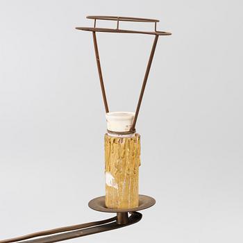 A floor lamp, 1940s.
