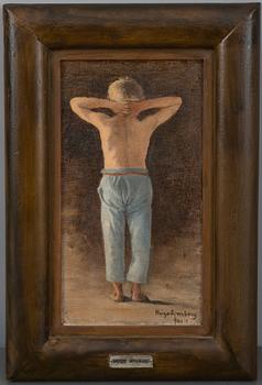 Hugo Simberg, "BLUE PANTS".