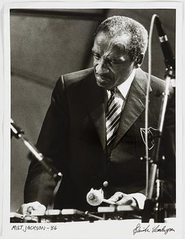 Christer Landegren, Milt Jackson, 1986.