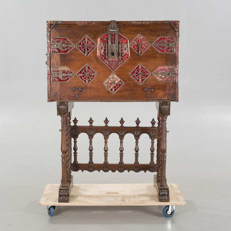 A so called "Vargueno" Cabinet, probably Spain during 17th/18th century.