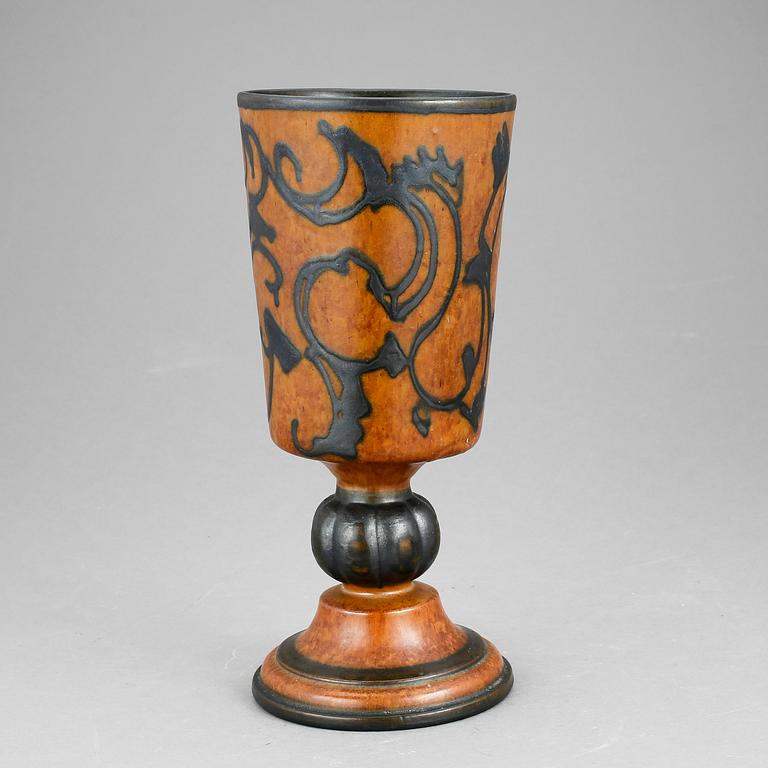 POKAL, fajans. Gabriel Burmeister, Gabriel, 1930-tal.