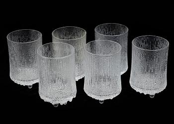 GLASSERVIS, 41 delar, "Ultima Thule" Tapio Wirkkala, Iittala, Finland, 1968.