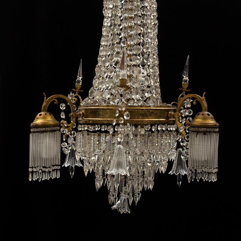 An early 20th century ceiling lamp.