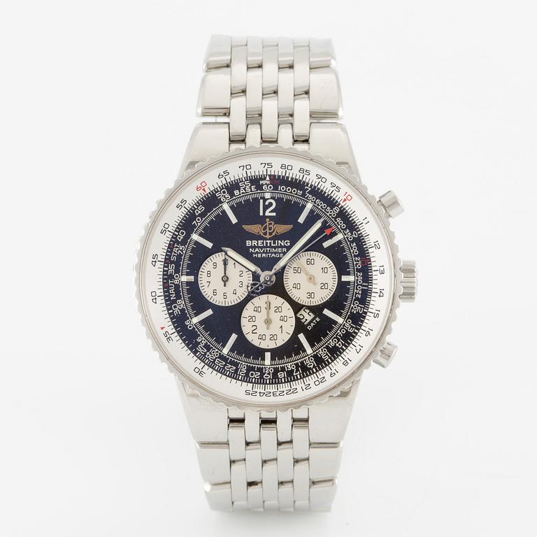 Breitling, Navitimer Heritage, chronograph, wristwatch, 43 mm.