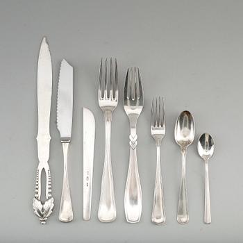 BESTICK, 17 st, silver, bl a G A Dahlgren, 1918. Vikt ca 600 g.