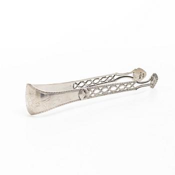 Carl Fredrik Seseman, sockertång, silver, Arboga 1788.