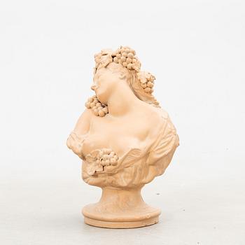 Decorative sculpture Bacchante mid/second half of the 20th century.