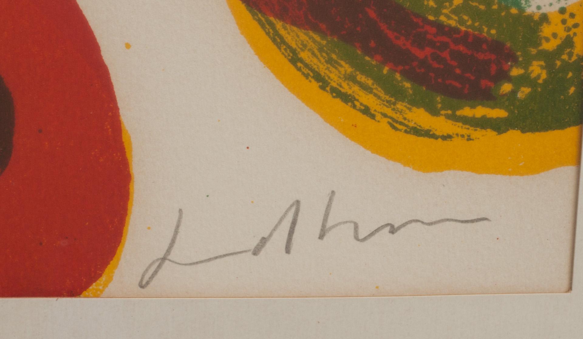 BENGT LINDSTRÖM, färglitografi. Numrerad 110/200 och signerad.