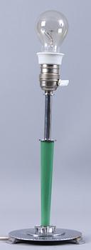 BORDSLAMPA, art deco, 1930-tal.