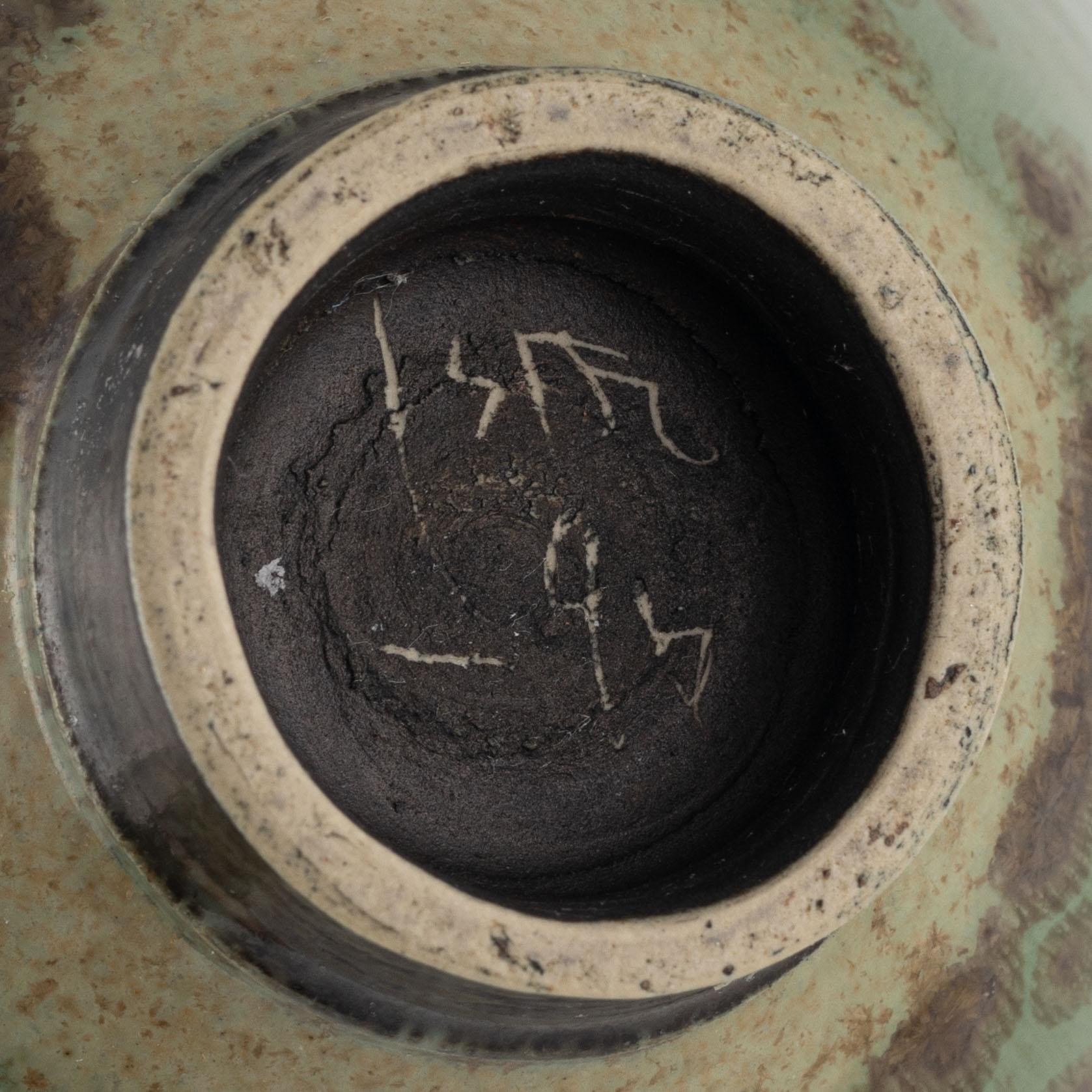 An Isak Isaksson eartheware vase.