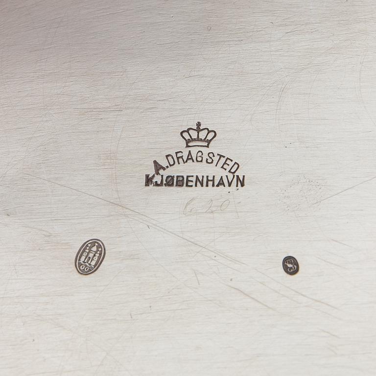 Coffee pot silver A Dragsted Copenhagen 1900.