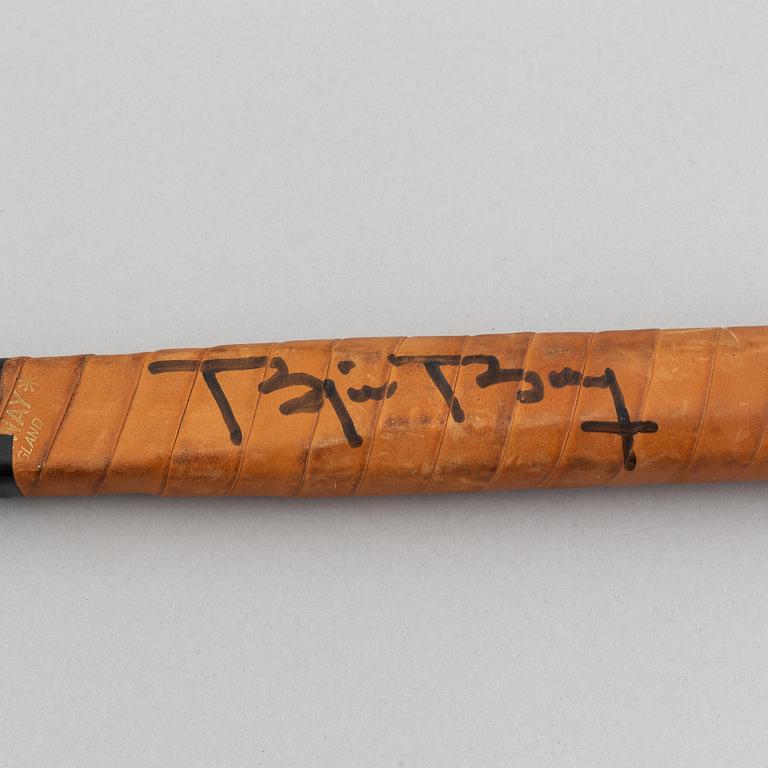 BJÖRN BORG, a personal Browning aluminum test tennisracket, 1978-79.
