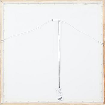 OTTAVIO MISSONI, stickad multipel, textil på plexiglas, signerad, daterad 83, numrerad på plakett 12/25.