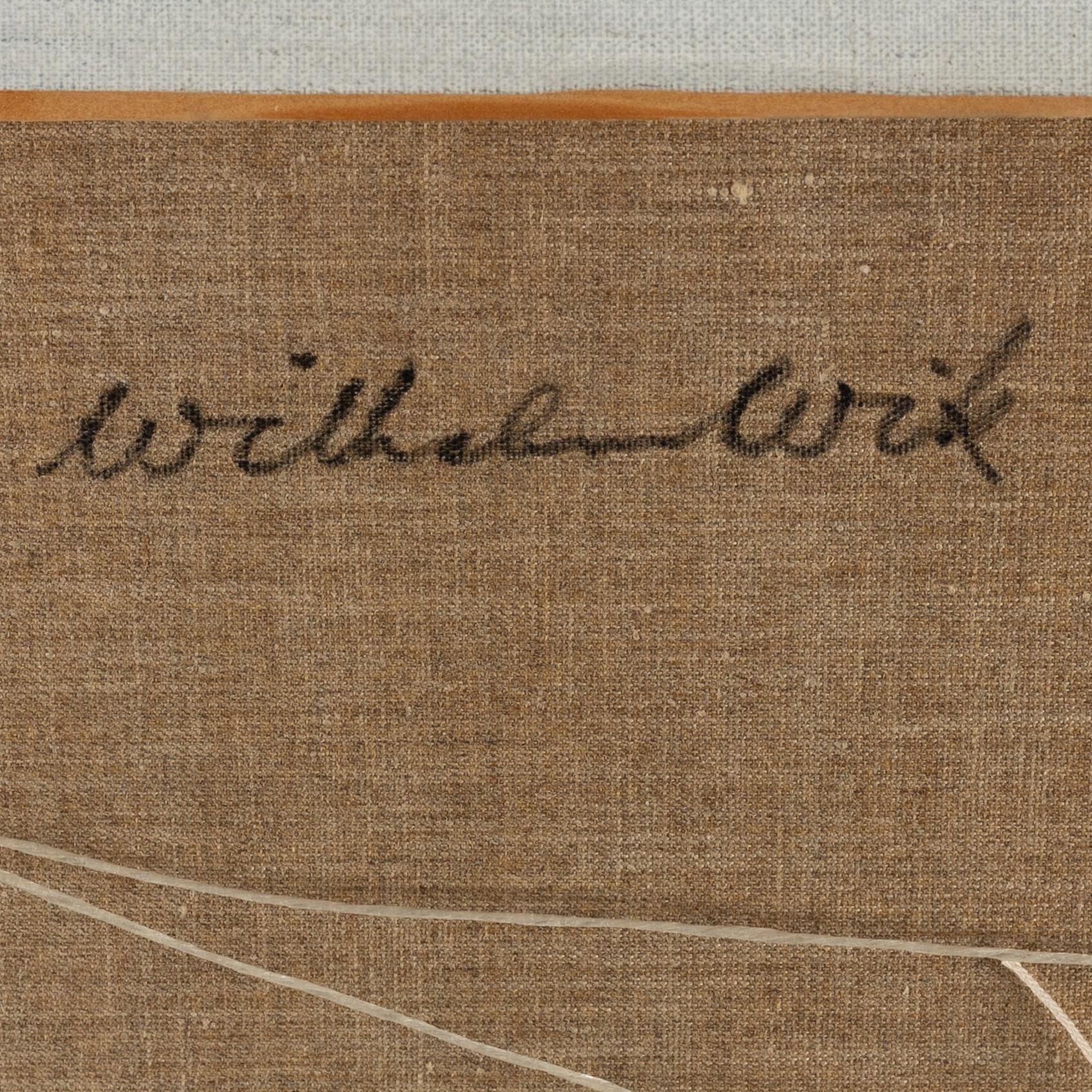 Wilhelm Wik, oil on canvas, signed verso.