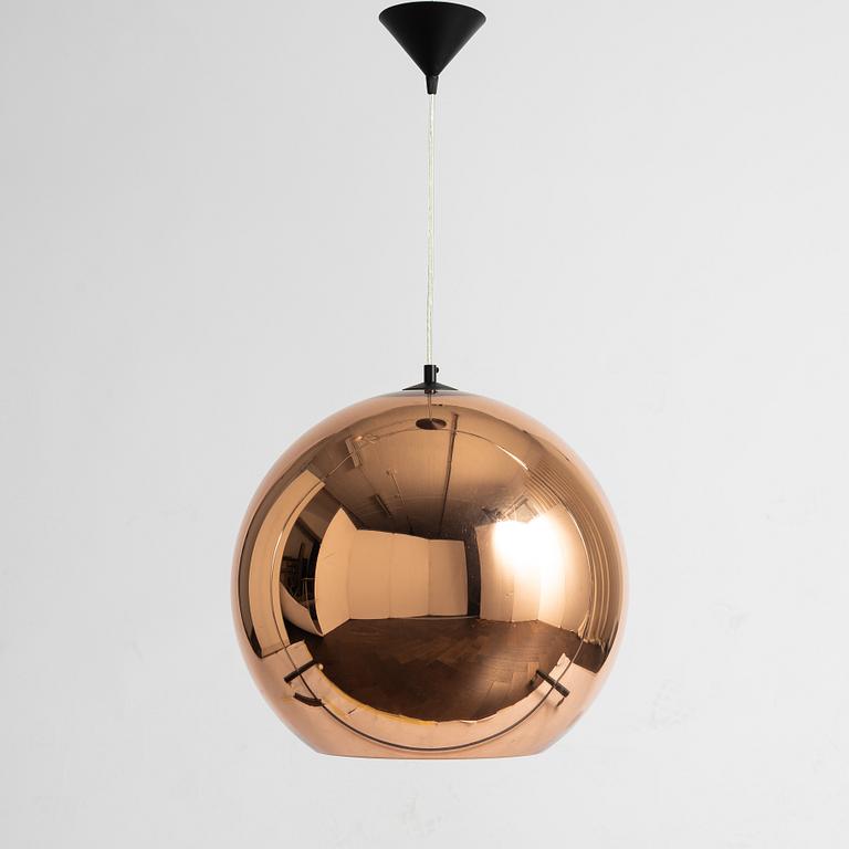 Tom Dixon, Ceiling lamp, "Copper Pendant", 2000s.