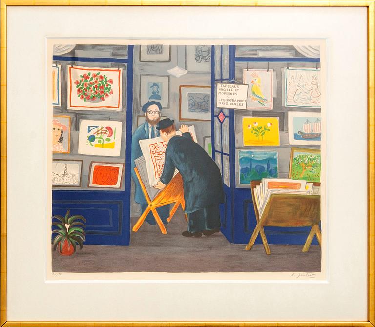 Lennart Jirlow, lithograph signed and numbered 211/380.