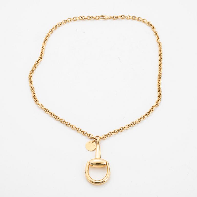 Gucci, collier, 18K guld, med etui.