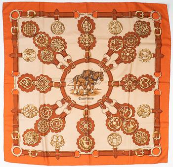 Hermès, scarf, "Cuivreries".