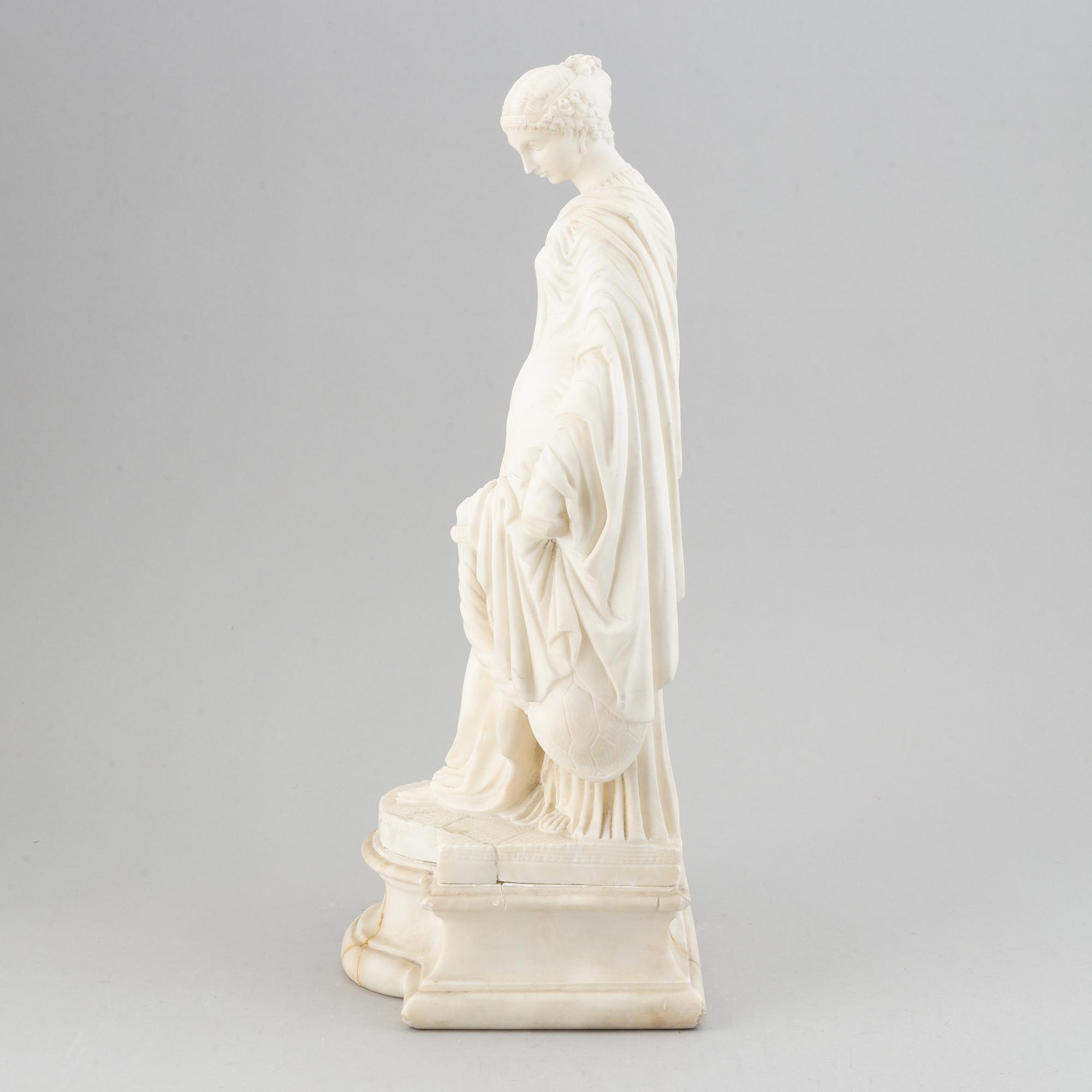 Sculpture, marble, most likely 19th century.