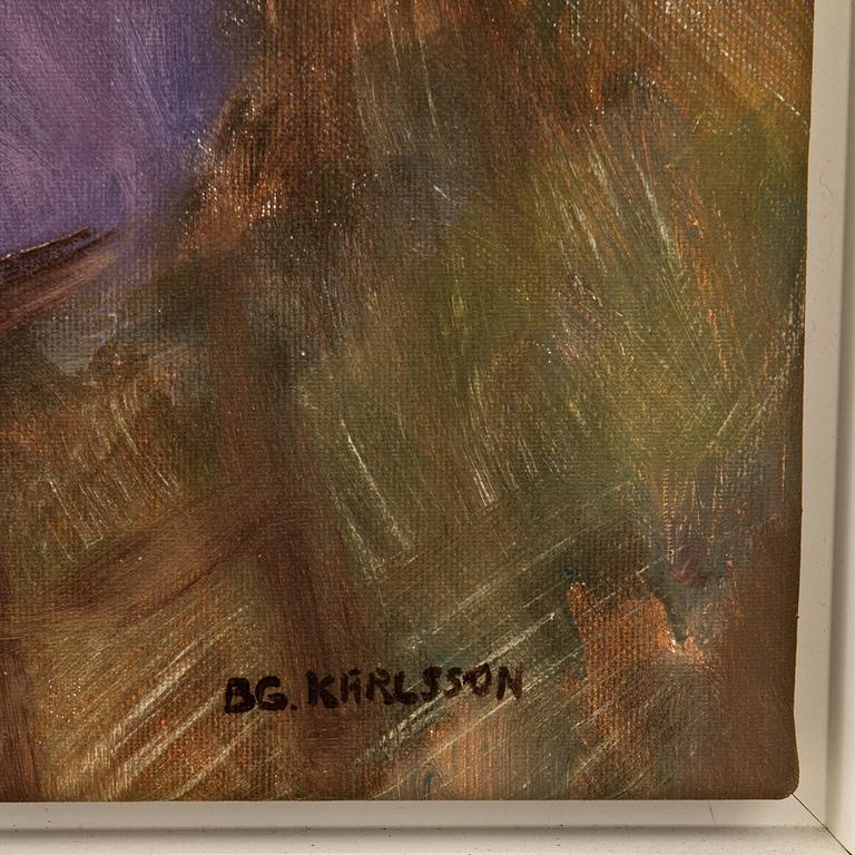 Bengt Göran Karlsson, "By the fishing huts".