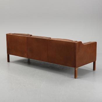 Børge Mogensen, a model 2213 sofa, Fredericia Stolefabrik, Denmark.